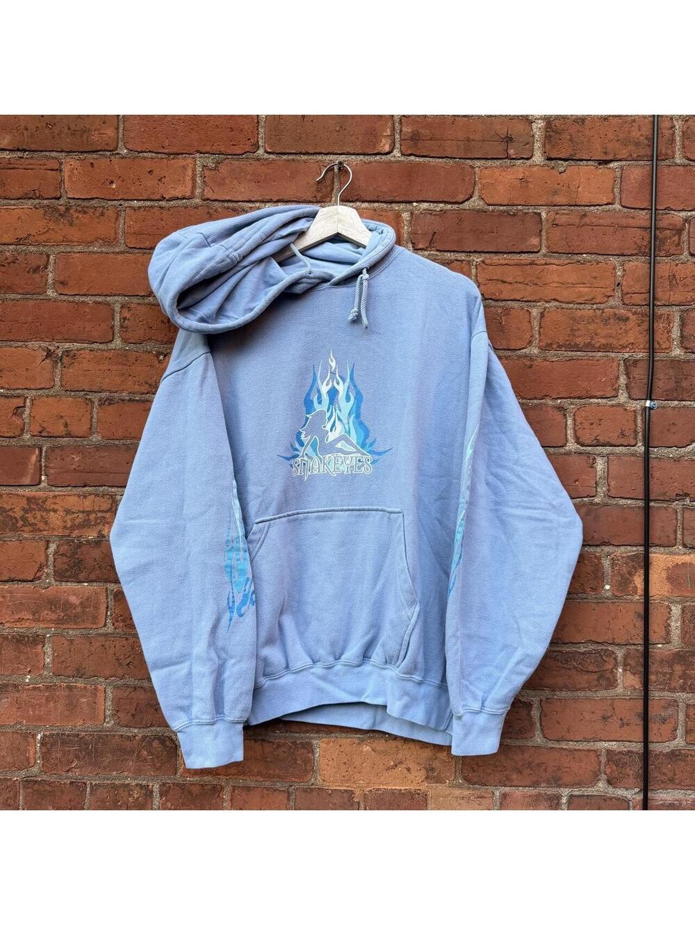 vintage snake eyes hoodie 00s L